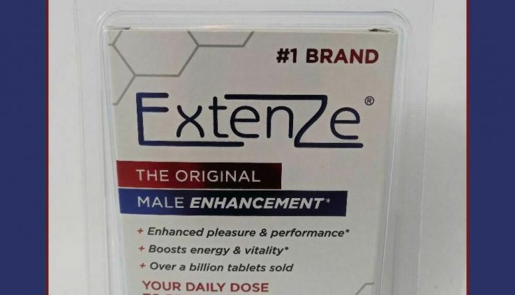 ExtenZe Genuine Male Enhancement 30ct Capsules – NEW IN BLISTER PACKAGING – USA