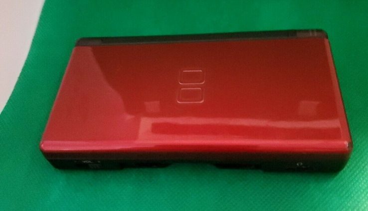 Nintendo DS Lite Crimson Red/Black Handheld System