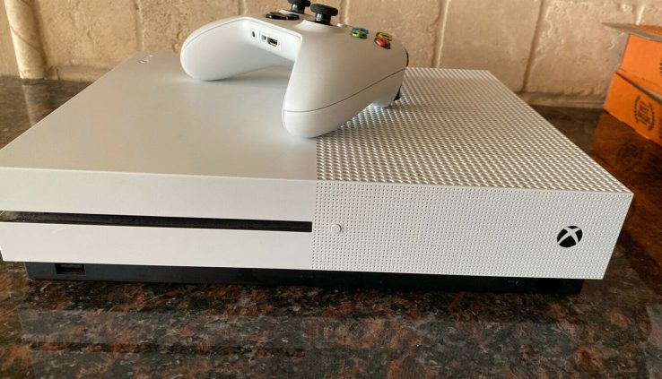 Microsoft Xbox One S 1TB Console, Vitality Cord, and HDMI Cable Only