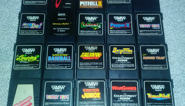 COLECOVISION GAMES, VERY CHEAP, 1.25 SHIPPING FOR EACH ADDITIONAL GAME! CLASSICS