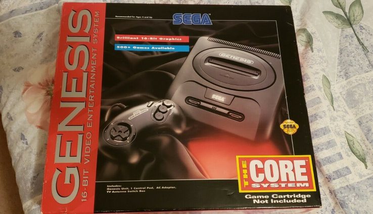 SEGA Genesis Model 2, Usual Console, Arrive Mint Condition