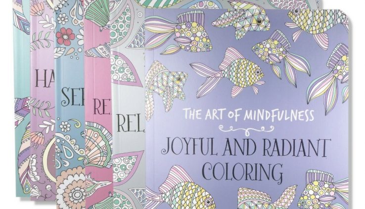 Grownup Coloring E book Lark Crafts The Artwork of Mindfulness Relaxed Inspired Tranquil