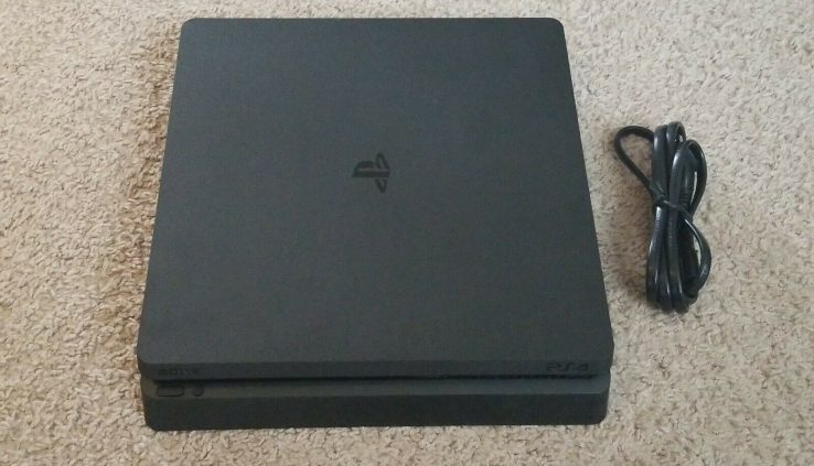 Sony PlayStation 4 (PS4) Slim 1TB (Console & Cord Handiest) – Bought 11/19