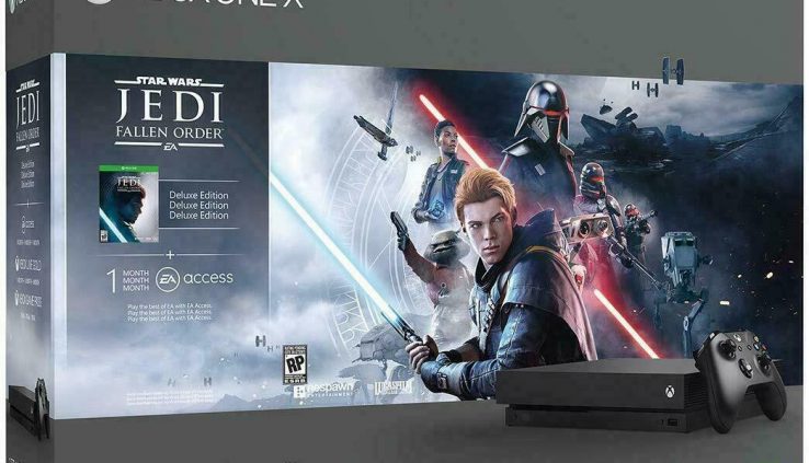 Microsoft Xbox One X 1TB Star Wars Jedi: Fallen Order Bundle