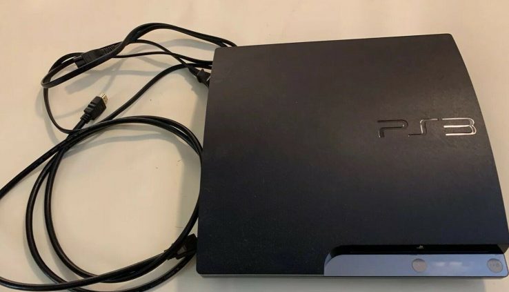 Sony PlayStation 3 Slim 160GB Charcoal Black Console (CECH-2501A)
