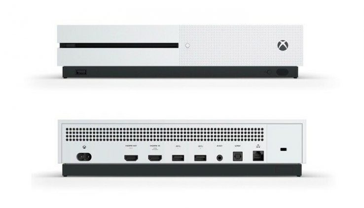 Microsoft Xbox One S 1TB Console (White) – Model 1681 w/HDMI + Vitality Cable, Unique