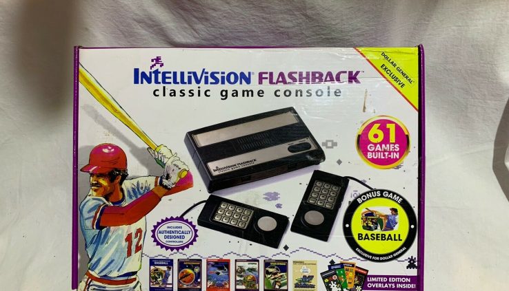 Intellivision Flashback Traditional Game Console Deluxe 60 Constructed In Games 