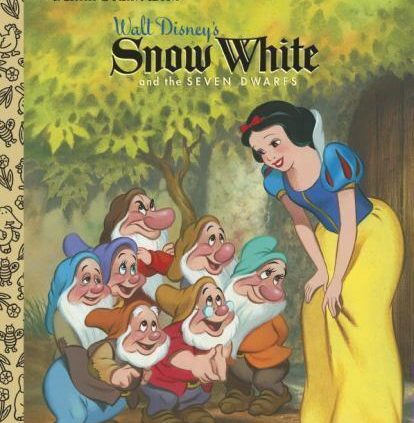 Runt Golden Book: Snow White and the Seven Dwarfs by Random Dwelling Disney Workers