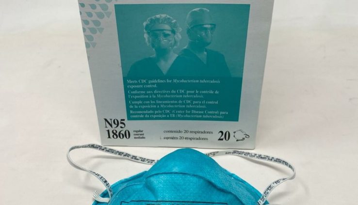 3M N95 Smartly being Care Particulate Respirator & Disguise – Reference: 1860 – Box of 20