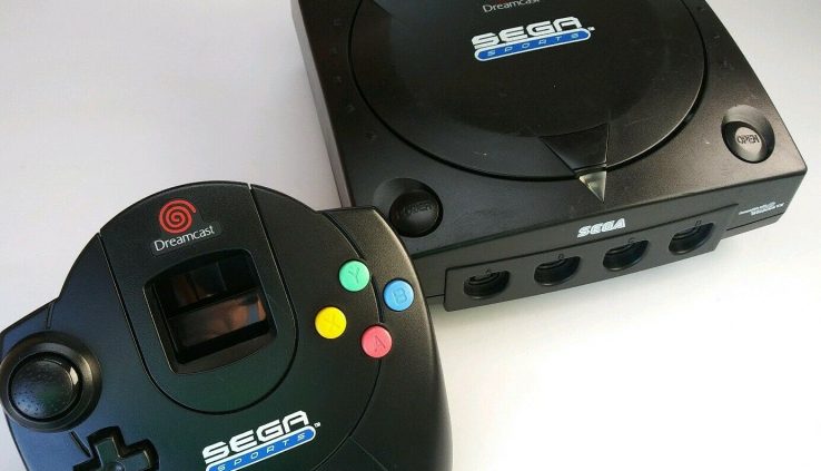 Refurbished Sega Dreamcast Sports activities Edition (NTSC-U) Dim Console