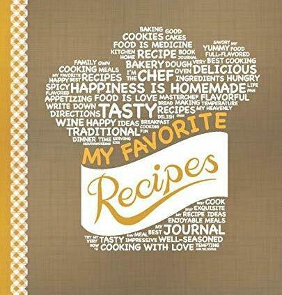 My Favourite Recipes: Blank Recipe Ebook to Write In: Rep the Recipes You Love