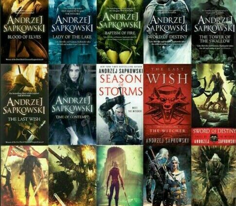 The Witcher Complete Sequence Andrzej Sapkowski consist of P.D.F,  EPUB, Audio book