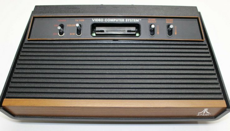 Atari 2600 Console easiest “Woody” Recapped Reconditioned A/V modded Fully Tested