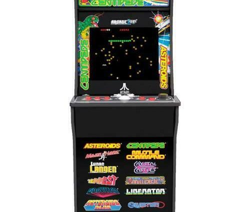 Centipede Arcade 1up Retro Cabinet Machine W/ Riser 12 Games In Stock Arcade1up