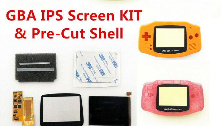 GBA 10 Ranges Brightness V2 IPS Backlight LCD Mod & GBA Pre- Decrease Housing shell