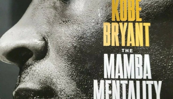 The Mamba Mentality: How I Play by Kobe Bryant Hardcover Mercurial SHIPPING INSTOCK