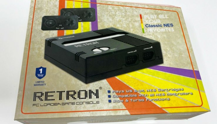 BRAND NEW Hyperkin Retron 1 Gaming Console Shaded for NES Sport 8-Bit Cartridge