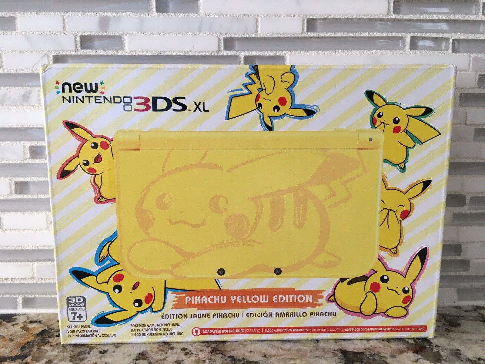 NEW Nintendo 3DS XL Pikachu Yellow Edition Impress New Console ...