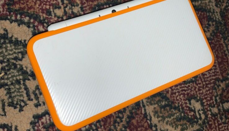 Nintendo 2DS XL Orange and White