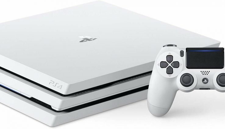 Ticket Contemporary Sony PlayStation 4 Pro 1TB Gaming Console – White
