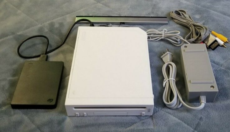 Homebrew Nintendo Wii w/ 1 TB No longer easy Power & 250+ Wii/GC Video games