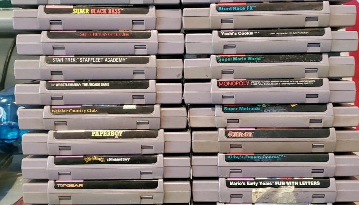 SNES Games – You PICK Orderly Nintendo Video Games – FAST SHIPPING!