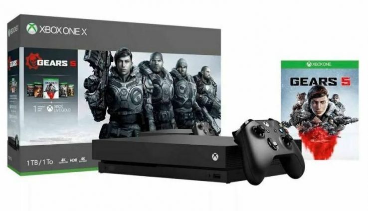 Xbox One X 1TB Console – Gears 5 Bundle
