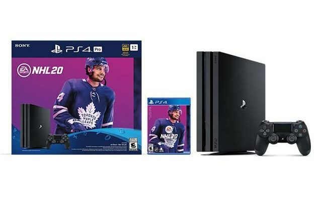 Sony Ps4 Pro 1TB with NHL 20 Console Bundle