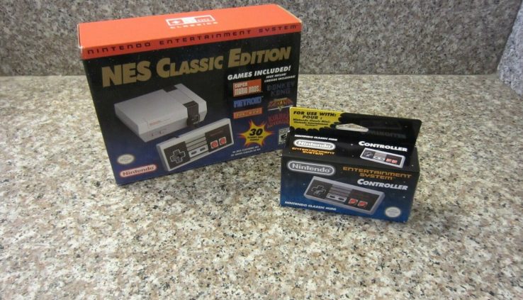 Nintendo NES Classic Model & 2nd Controller – BOTH NEW IN BOX