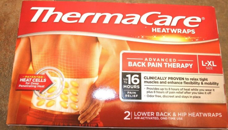 !!LOWEST PRICE!!  10 X THERMACARE HEATWRAPS LOWER BACK & HIP (L-XL) EXP:02-2022!