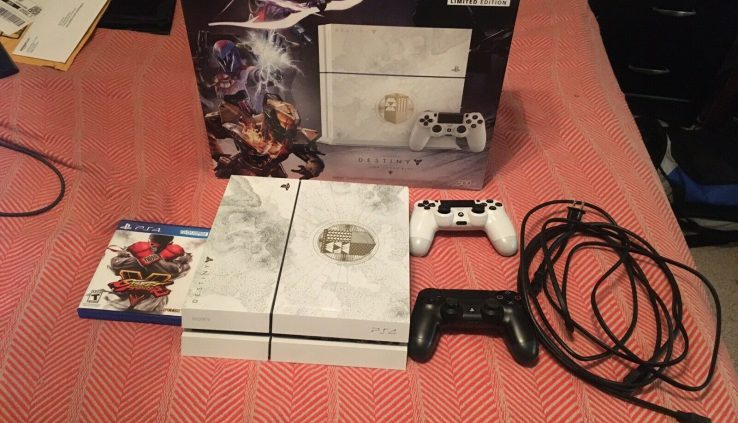 Sony Playstation4 Destiny TTK Limited Edition System with 2 controller and sport