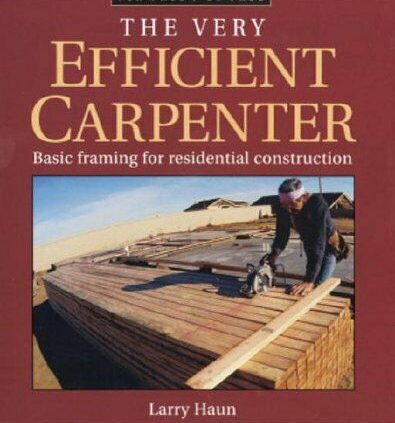The Very Efficient Carpenter by Larry Haun(e-Pub,P-D-F)