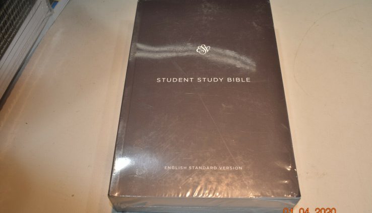 ESV STUDENT STUDY BIBLE – CROSSWAY BOOKS (COR) – NEW Paperback