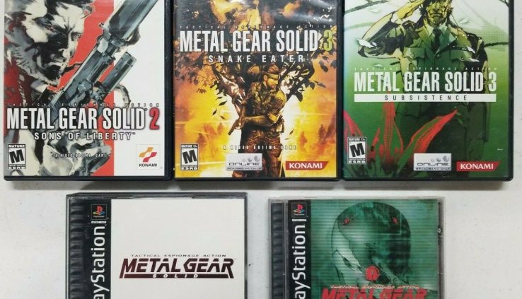 Steel Tools Solid games  (Ps2) PS2  Examined.