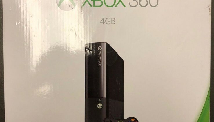 SEALED BRAND Microsoft Xbox 360 E 4GB Console NSTC U.S. W/ 500 GB Laborious Force NEW