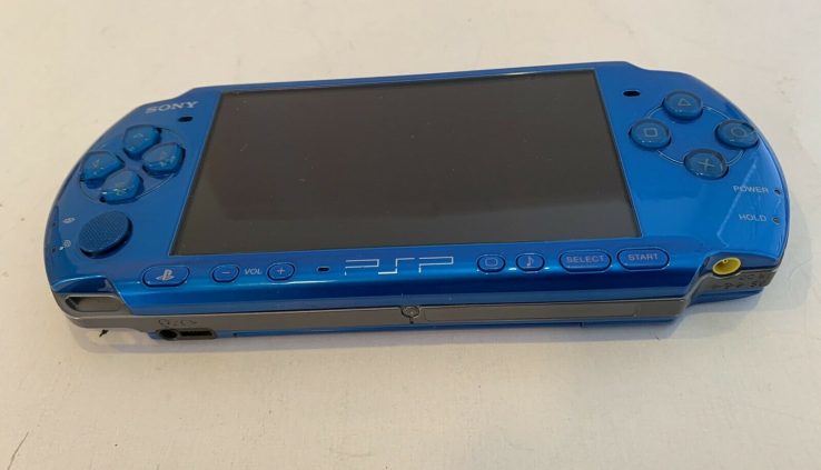 Sony PSP 3000 Blue  with AC Adapter  ***SHIP FROM U.S.A.***