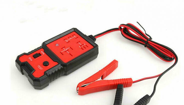 US!12V Electronic Car Relay Tester for Automobiles Auto Battery checker AE100