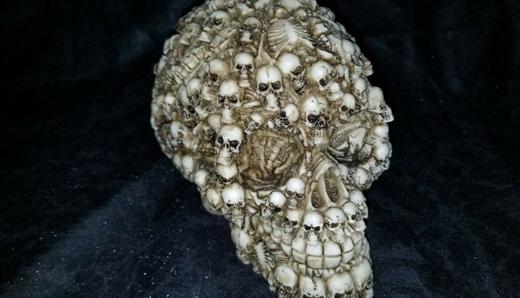Skull Made of Skulls (Decorative Poly Resin Statue)
