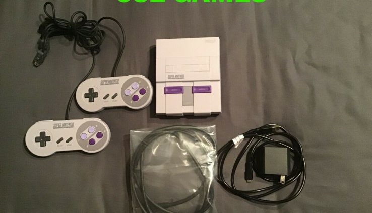 SUPER NINTENDO CLASSIC EDITION MINI – 531 GAMES – NES + SNES – ALL GAMES TESTED