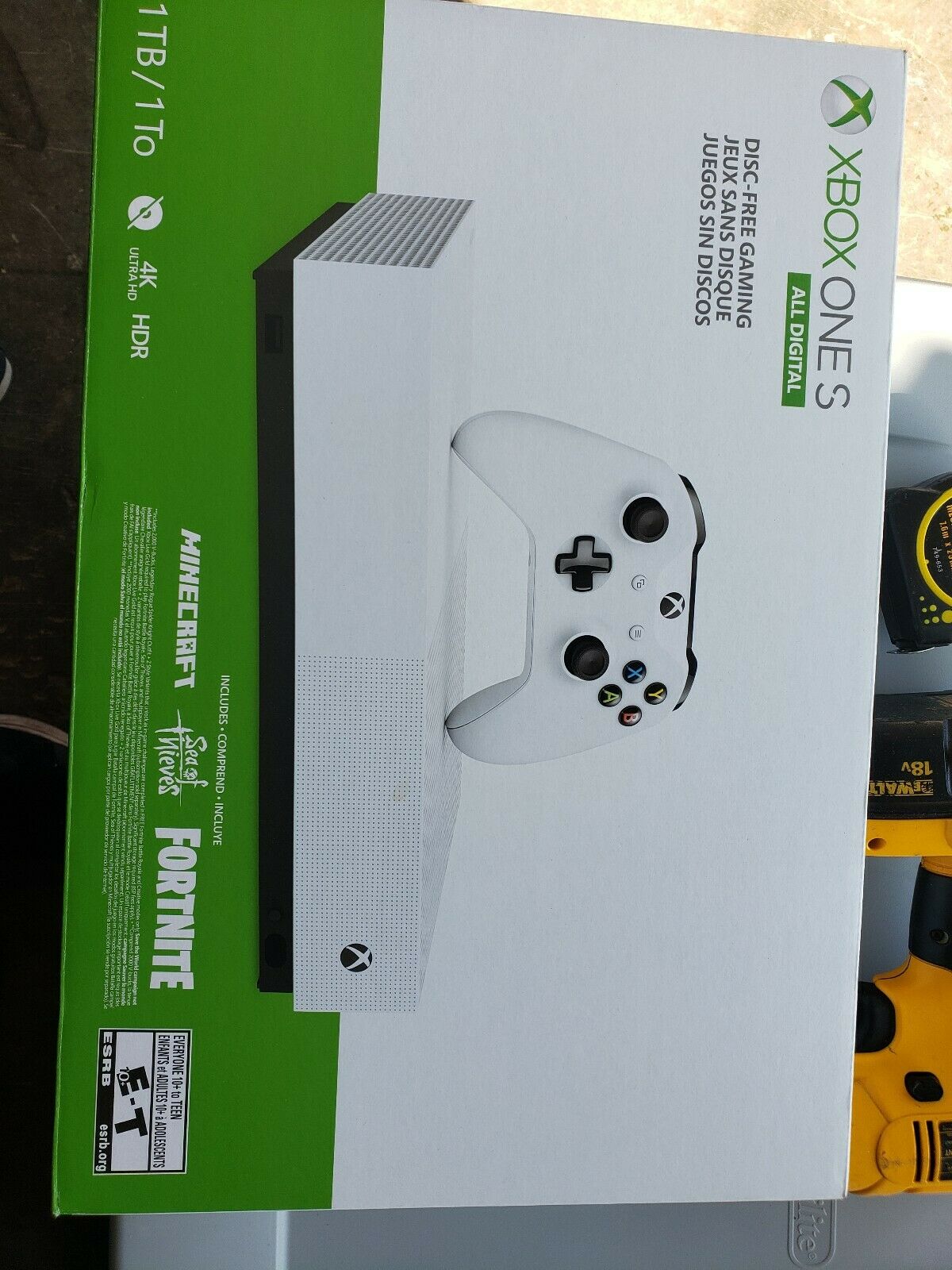 Xbox One S AllDigital Edition 1TB Video Game Console White NO CONTROLLER!. on 