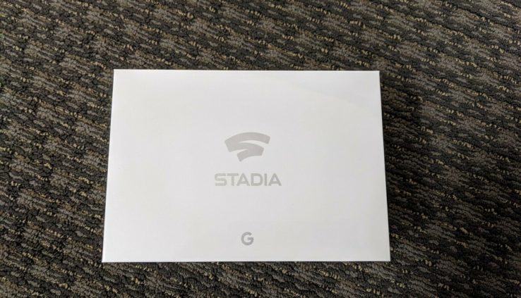 Google Stadia Founder’s Edition Night Blue NEW unopened WITH BUDDY CODE ONLY