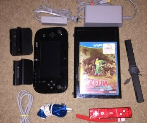 Nintendo Wii U 32GB Console Deluxe Space – Unlit – WUPSKAGF – WUP-101(02)