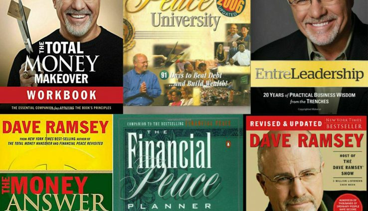 Pack 9 Books Dave Ramsey Self-discipline – Legacy Paddle + Money Makeover + Workbook 📩📘