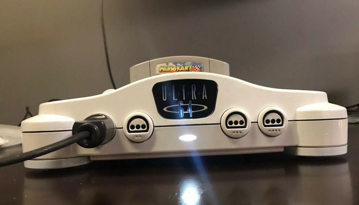 UltraHDMI N64, N64 Nintendo 64 Customized Lexus Starfire White