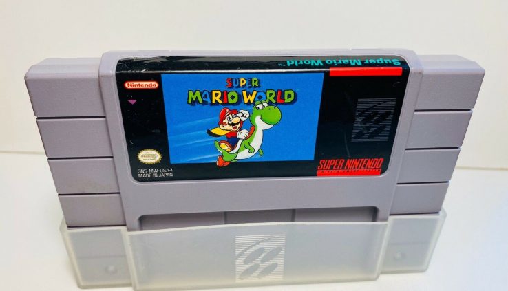 Mammoth Mario World — SNES Mammoth Nintendo Real Usual Sport