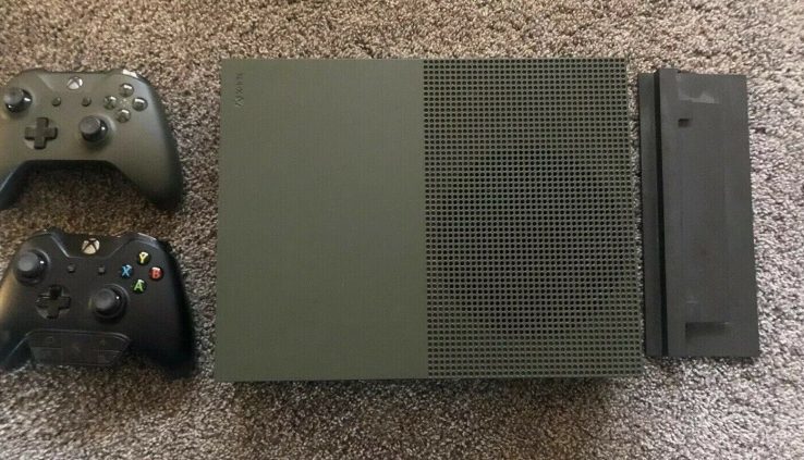 Microsoft Xbox One S Battlefield 1: Military Inexperienced Special Model Bundle 1TB