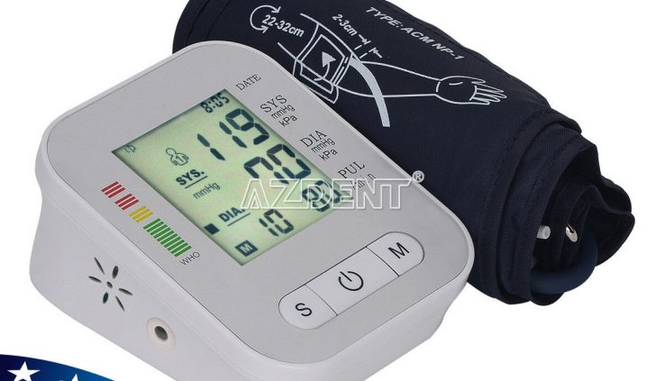 Automatic Digital Greater Arm Blood Force Visual display unit LCD Conceal Heart Fee Beat US