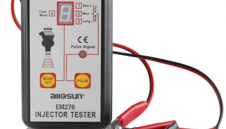 EM276 Fuel Injector Tester 4 Pluse Modes Extremely efficient System Scanner Instrument Analyzer