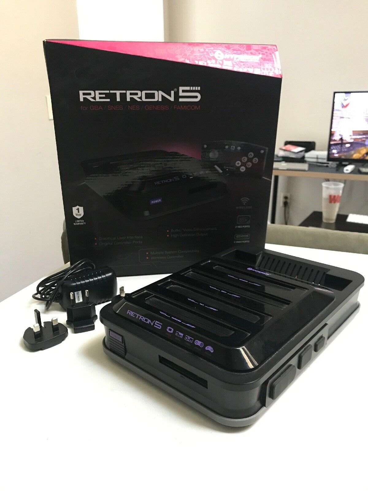  NO CONTROLLER Hyperkin RetroN 5 Retro Video Gaming System 