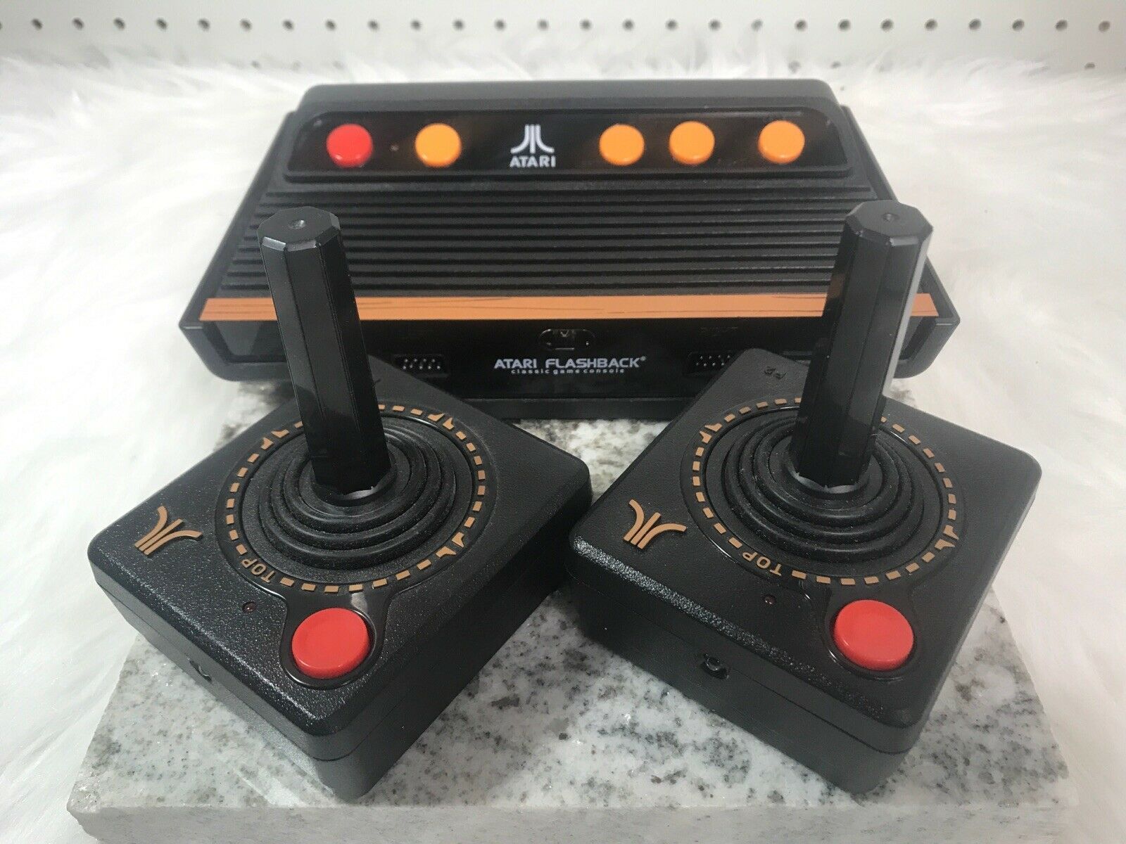 Atari Flashback 6 Classic Sport Console 2 Wireless Controllers 100 Constructed In Games